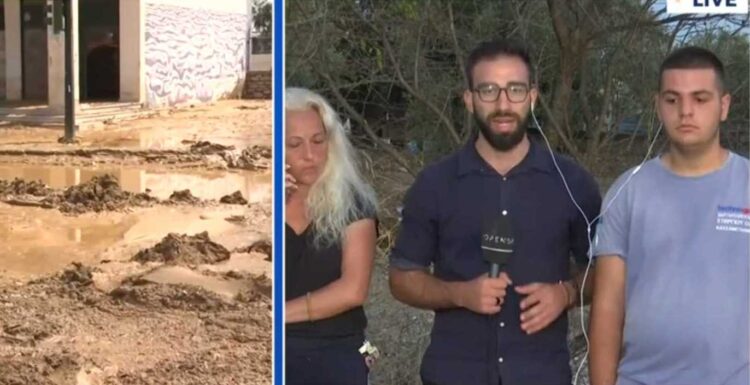 Ώρες αγωνίας για τον 17χρονο Μάνθο: «Είδα τον πατέρα μου να χάνεται στα νερά, βρήκα μόνο το παντελόνι του» (video)