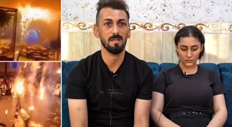 «Είμαστε νεκροί μέσα μας» – Συγκλονισμένο το ζευγάρι από τη φωτιά στη γαμήλια δεξίωση με τους 113 νεκρούς