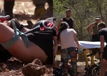 «Πάγωσαν» όλοι στη «Φάρμα»: Παίκτης τραυματίστηκε σοβαρά και αποχώρησε με φορείο (video)