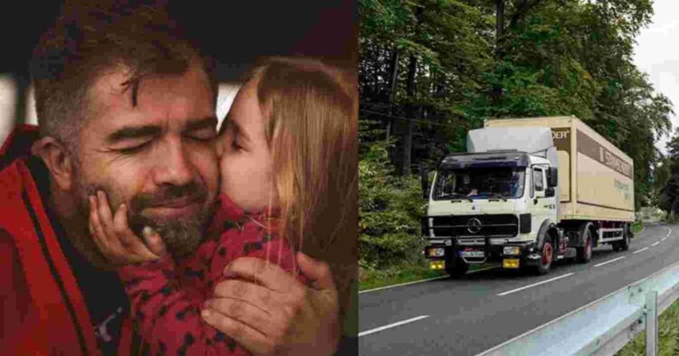 «Έμεινα ολομόναχος με τέσσερα παιδιά και τα μεγαλώνω μαζί μου στο φορτηγό»: Η συγκινητική ιστορία του Ηλία