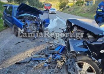 Θρίλερ στην Αγία Παρασκευή: Τροχαίο ατύχημα με 3 τραυματίες από μετωπική σύγκρουση 2 αυτοκινήτων (φωτο, video)