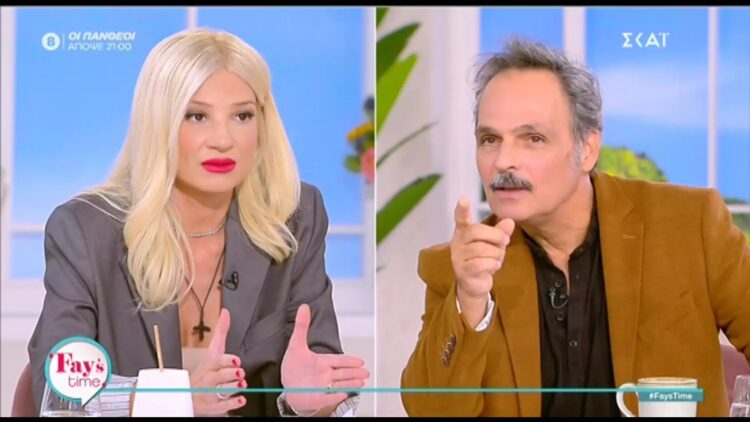 Φαίη Σκορδά – Χαμός στον αέρα με τον Σταμάτη Γαρδέλη: «Βγάλε το ακουστικό να μιλήσουμε»
