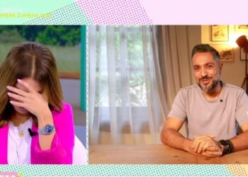 Ο Σουλτάτος έκανε εpωτική εξομολόγηση στη Λασκαράκη και εκείνη έβαλε τα κλάματα: «Για μένα η Βάσω είναι ο κόσμος μου»