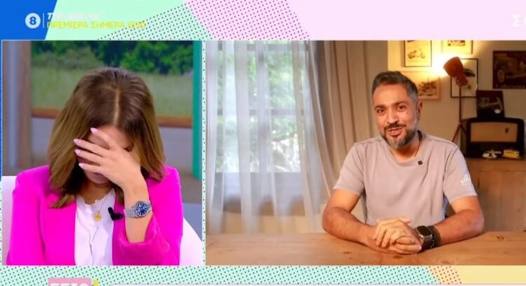 Ο Σουλτάτος έκανε εpωτική εξομολόγηση στη Λασκαράκη και εκείνη έβαλε τα κλάματα: «Για μένα η Βάσω είναι ο κόσμος μου»