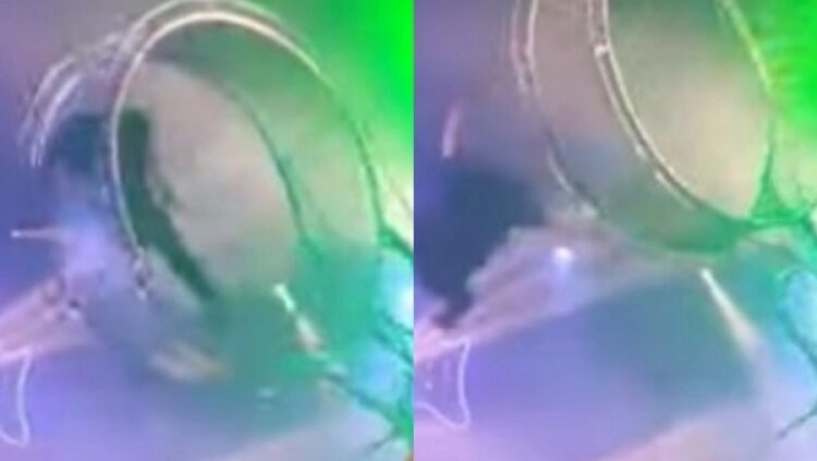 Η σοκαριστική στιγμή που ακροβάτης πέφτει στο κενό: Πραγματοποιούσε παράσταση στο Αγρίνιο (video)