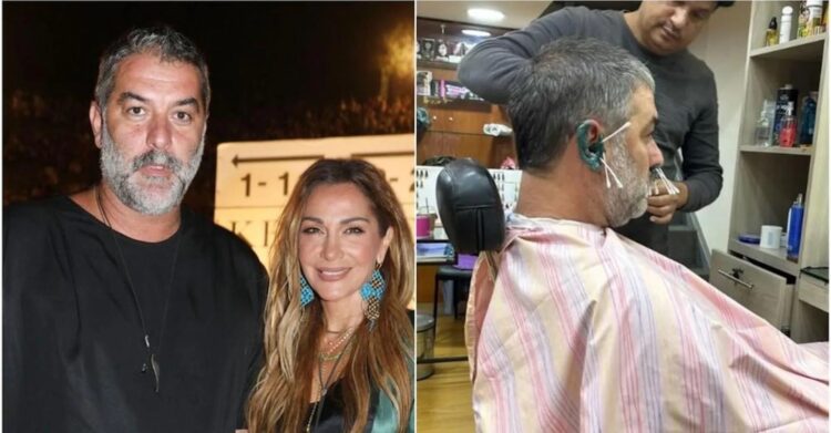 Βασίλης Μπισμπίκης: Η φωτογραφία με τις μπατονέτες για την αποτρίχωση σε αυτιά και μύτη σε κουρείο