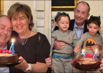 Πιο χαρούμενος από ποτέ ο Ηλίας Μαμαλάκης: Έκλεισε τα 74 μαζί με την οικογένειά του