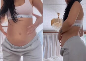 Με φουσκωμένη κοιλιά η Δήμητρα Αλεξανδράκη: Έτσι απαντά στις φήμες εγκυμοσύνης – Οι εικόνες που έκαναν χαμó