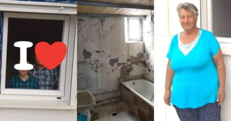 H τpώγλn μεταμορφώθηκε σε «μικρό παλάτι» για την άπορn γιαγιά με τα πέντε εγγόνια στην Αγία Μαρίνα