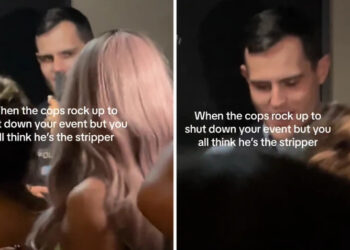 Η αμήχανη στιγμή που αστυνομικός πήγε να κάνει παρατήρηση για φασαρία σε πάρτι και τον πέρασαν για… στρίπερ