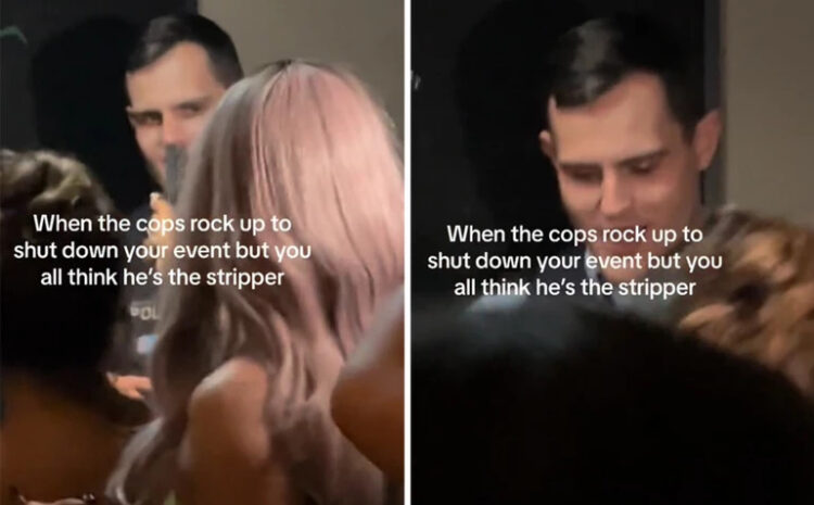 Η αμήχανη στιγμή που αστυνομικός πήγε να κάνει παρατήρηση για φασαρία σε πάρτι και τον πέρασαν για… στρίπερ