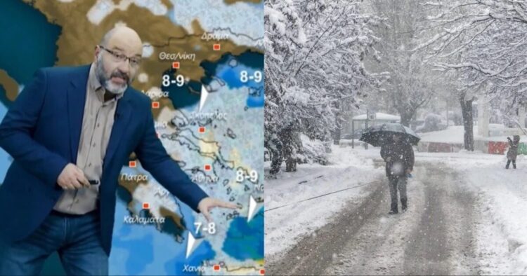 Σάκης Αρναούτογλου: Ο χειμώνας έφτασε – «Καταρρέει» πάνω από 10 βαθμούς η θερμοκρασία, που θα πέσουν τα πρώτα χιόνια (video)