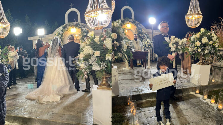 Έγινε ο γάμος Ελέτσι – Λεμονίδης: Η βροχή και ο Ζερό των Vegas που συνόδευσε τη νύφη (φωτο, video)