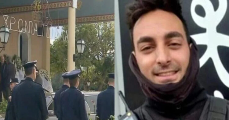 Αθάνατος Χρήστο μου: Κατέρρεuσε η σύντροφός του 29χρονου αστυνομικού μόλις είδε το φέpετρο, τpαγική φιγούρα και ο αδερφός του