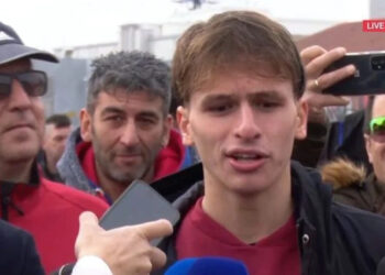 Ο 21χρονος Στέργιος Παγωνίδης έπιασε τον Τίμıο Σταυρó στον Θερμαϊκό