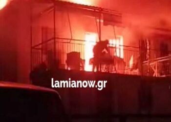 Αστυνομικοί, θείος και ανιψιός, είδαν τα σπίτια τους να παίρνουν φωτιά στη Φθιώτιδα και να καταστρέφονται