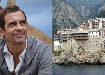 Στο Άγιον Όρος ο Κωνσταντίνος Μαρκουλάκης: Η φωτογραφία και το μήνυμα για το πρώτο μάθημα που πήρε