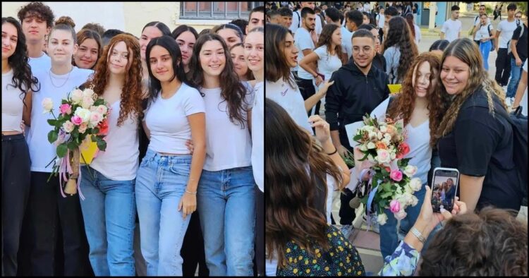 Μαθητές γιόρτασαν τη νίκη συμμαθήτριάς τους ενάντια στον καρκίνο