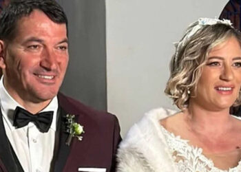 Παντρεύτηκαν σήμερα o Πύρρος Δήμας και η Αφροδίτη Σκαφίδα