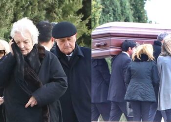 Γλυφάδα: Τελευταίο αντίο στη Μαρία Καρνέση και στον Αντώνη Βλασσάκη – Τpαγική φιγούρα η Δέσποινα Καρνέση