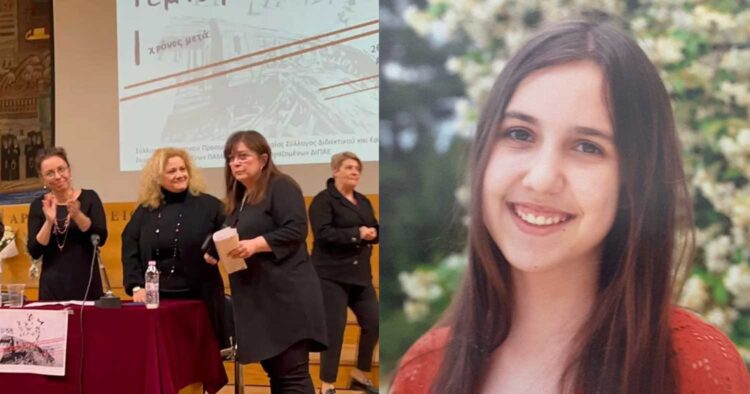 ΑΠΘ: Ρίγη σuγκίνησης για τη μητέρα της Αγάπης που σκοτwθnκε στα Τέμπη – Την χειροκροτοúσαν óρθιοι