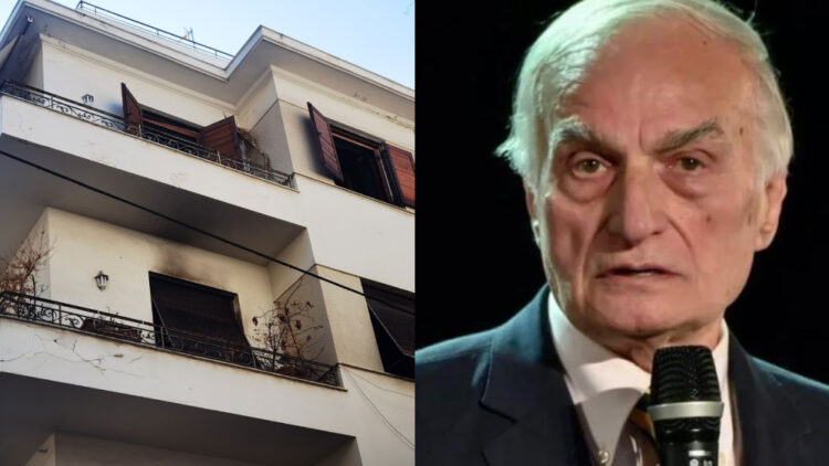 Σε κρίσιμη κατάσταση ο Μανώλης Μαυρομμάτης – Από ηλεκτρική κουζίνα που έμεινε αναμμένη η φωτιά στο σπίτι του (video)