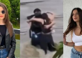 «Η αγκαλιά του θανάτoυ»: Η τελευταία συγκλονιστική φωτογραφία των 3 νέων πριν τους παρασύρει το ποτάμι και πνιγούν