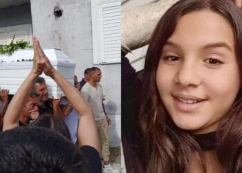 Δάκρυσε και η Πανάγια: Αβάσταχτος πόνος στην κηδεία της 11χρονης Βασιλικής