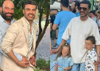 Με παρανυφάκια τα παιδιά τους: Παραμυθένιος κρητικό γάμος για τον Παντελή Τουτουντζή και τον γιατρό σύντροφό του