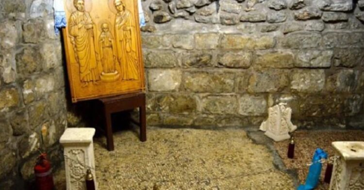 Αuτό είναι το σπίτι που γεννήθηκε η Παναγία μας