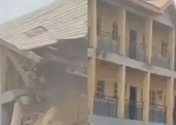 Κατάρρευση σχολείου: Νεκροί πολλοί από τους μαθητές – Σκηνές πανικού στα ερείπια (video)