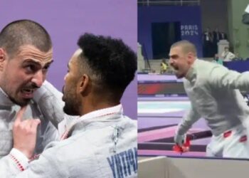 Ολυμπιακοί Αγώνες: Αδιανόητες εικόνες με αθλητή να επιτίθεται σε κριτές & αντίπαλο, νέο σκάνδαλο στην Ξιφασκία